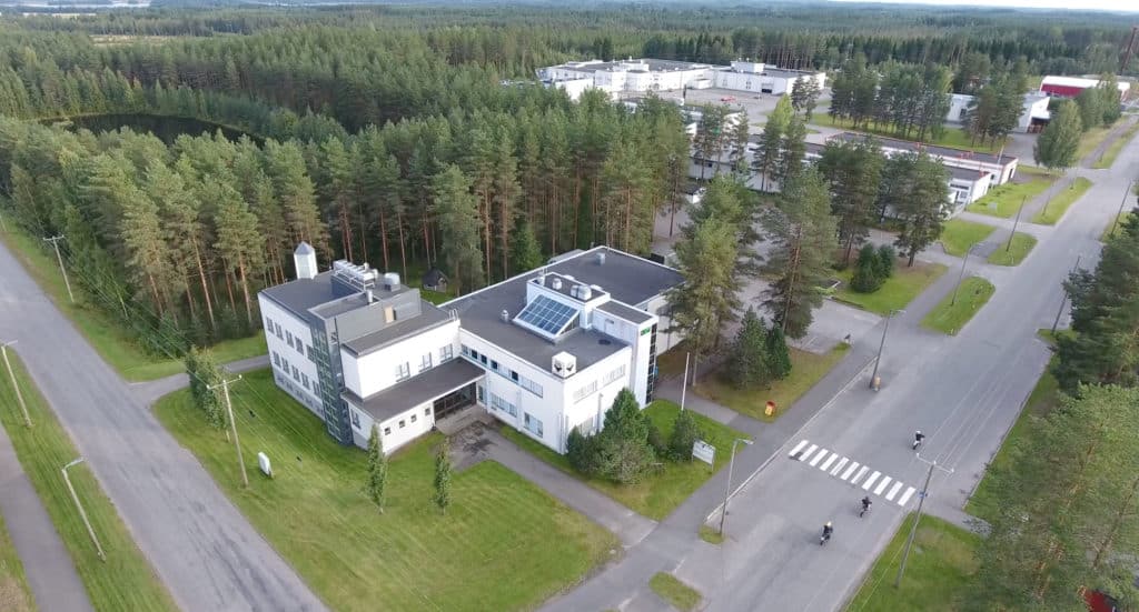 outokummun teollisuuskylä ilmakuva